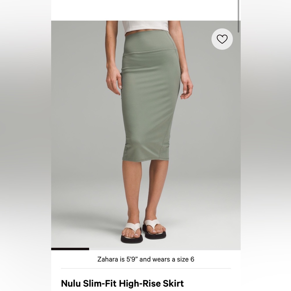 Lululemon nulu Slim-Fit High-Rise Skirt